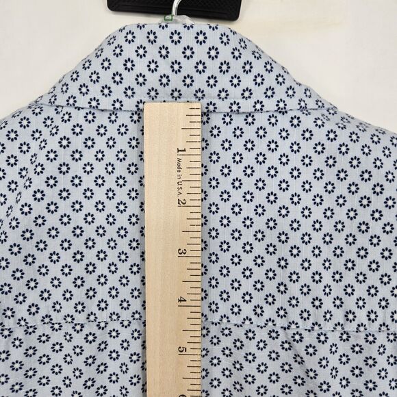 Tricots St Raphael Shirt Mens Large Button Up Casual Preppy Short Sleeve L - Picture 5 of 10
